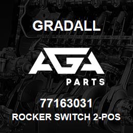 77163031 Gradall ROCKER SWITCH 2-POS HD | AGA Parts