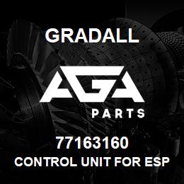 77163160 Gradall CONTROL UNIT FOR ESPAR D1L | AGA Parts