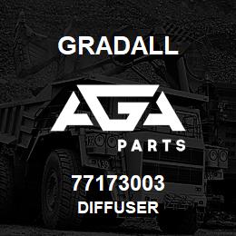 77173003 Gradall DIFFUSER | AGA Parts