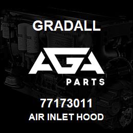 77173011 Gradall AIR INLET HOOD | AGA Parts