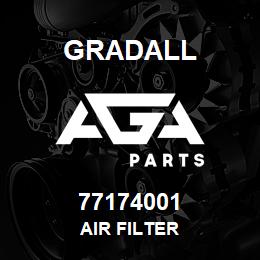 77174001 Gradall AIR FILTER | AGA Parts