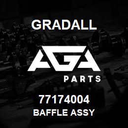 77174004 Gradall BAFFLE ASSY | AGA Parts