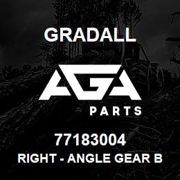 77183004 Gradall RIGHT - ANGLE GEAR BOX MODEL | AGA Parts