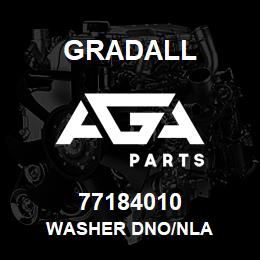 77184010 Gradall WASHER DNO/NLA | AGA Parts