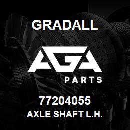 77204055 Gradall AXLE SHAFT L.H. | AGA Parts