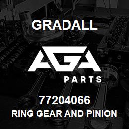 77204066 Gradall RING GEAR AND PINION | AGA Parts