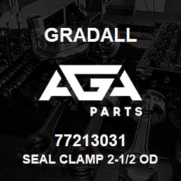 77213031 Gradall SEAL CLAMP 2-1/2 OD SUPERCEDES | AGA Parts