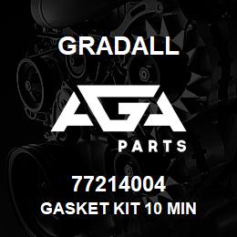 77214004 Gradall GASKET KIT 10 MIN | AGA Parts