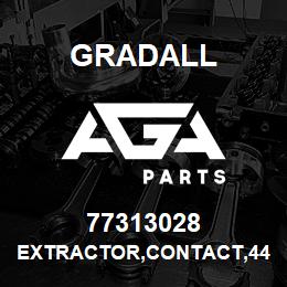 77313028 Gradall EXTRACTOR,CONTACT,44-MALE | AGA Parts