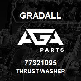 77321095 Gradall THRUST WASHER | AGA Parts