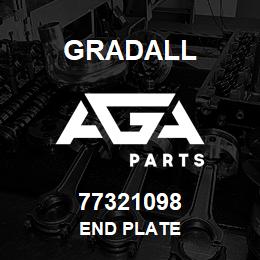 77321098 Gradall END PLATE | AGA Parts