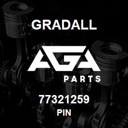 77321259 Gradall PIN | AGA Parts