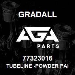 77323016 Gradall TUBELINE -POWDER PAINT,BAG | AGA Parts