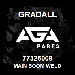 77326008 Gradall MAIN BOOM WELD | AGA Parts