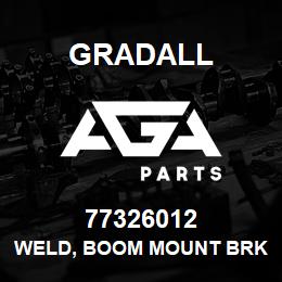 77326012 Gradall WELD, BOOM MOUNT BRKT | AGA Parts