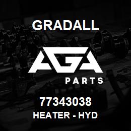 77343038 Gradall HEATER - HYD | AGA Parts