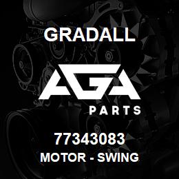 77343083 Gradall MOTOR - SWING | AGA Parts