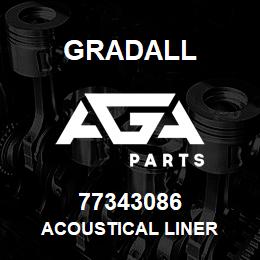 77343086 Gradall ACOUSTICAL LINER | AGA Parts