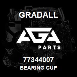 77344007 Gradall BEARING CUP | AGA Parts