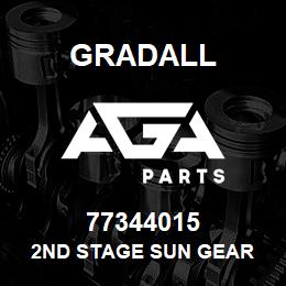 77344015 Gradall 2ND STAGE SUN GEAR | AGA Parts