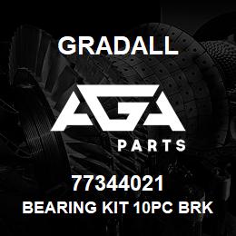 77344021 Gradall BEARING KIT 10PC BRK | AGA Parts