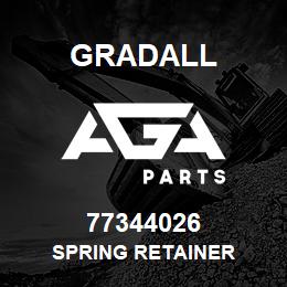 77344026 Gradall SPRING RETAINER | AGA Parts