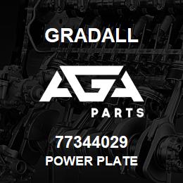 77344029 Gradall POWER PLATE | AGA Parts