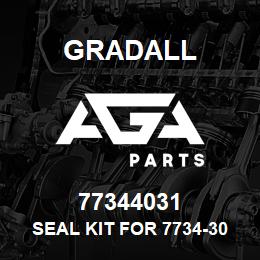 77344031 Gradall SEAL KIT FOR 7734-3003 | AGA Parts