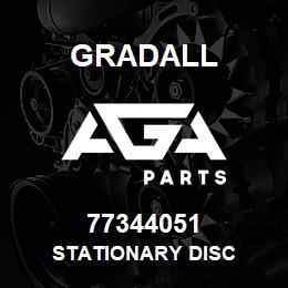 77344051 Gradall STATIONARY DISC | AGA Parts