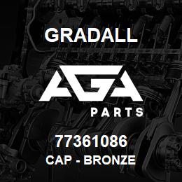 77361086 Gradall CAP - BRONZE | AGA Parts