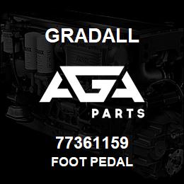 77361159 Gradall FOOT PEDAL | AGA Parts