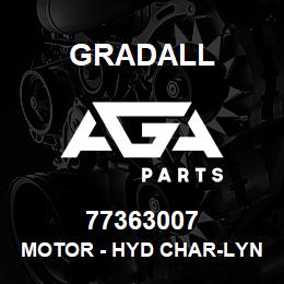 77363007 Gradall MOTOR - HYD CHAR-LYNN - SERIES | AGA Parts