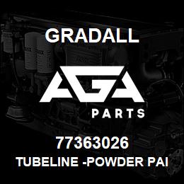 77363026 Gradall TUBELINE -POWDER PAINT,BAG | AGA Parts