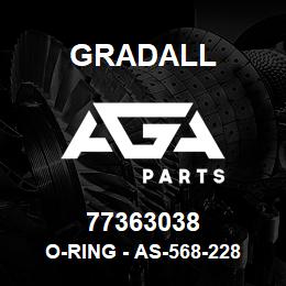 77363038 Gradall O-RING - AS-568-228 SQ CUT | AGA Parts