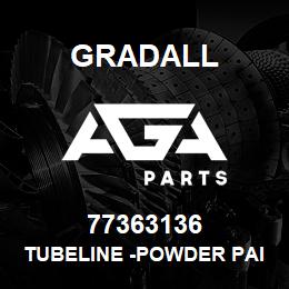 77363136 Gradall TUBELINE -POWDER PAINT,BAG | AGA Parts