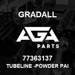 77363137 Gradall TUBELINE -POWDER PAINT,BAG | AGA Parts