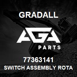 77363141 Gradall SWITCH ASSEMBLY ROTARY TYPE 3 | AGA Parts