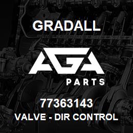 77363143 Gradall VALVE - DIR CONTROL | AGA Parts