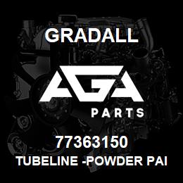 77363150 Gradall TUBELINE -POWDER PAINT,BAG | AGA Parts