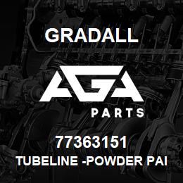 77363151 Gradall TUBELINE -POWDER PAINT,BAG | AGA Parts