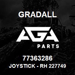 77363286 Gradall JOYSTICK - RH 22774900B92 | AGA Parts