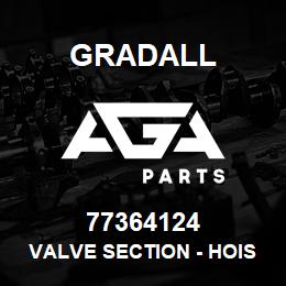 77364124 Gradall VALVE SECTION - HOIST | AGA Parts