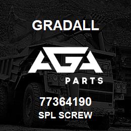 77364190 Gradall SPL SCREW | AGA Parts