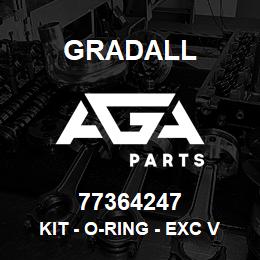 77364247 Gradall KIT - O-RING - EXC VALVES | AGA Parts