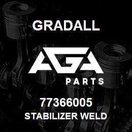 77366005 Gradall STABILIZER WELD | AGA Parts