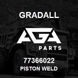 77366022 Gradall PISTON WELD | AGA Parts