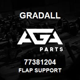 77381204 Gradall FLAP SUPPORT | AGA Parts