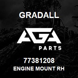 77381208 Gradall ENGINE MOUNT RH | AGA Parts