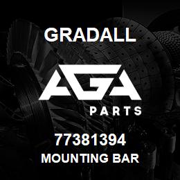 77381394 Gradall MOUNTING BAR | AGA Parts