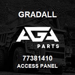 77381410 Gradall ACCESS PANEL | AGA Parts